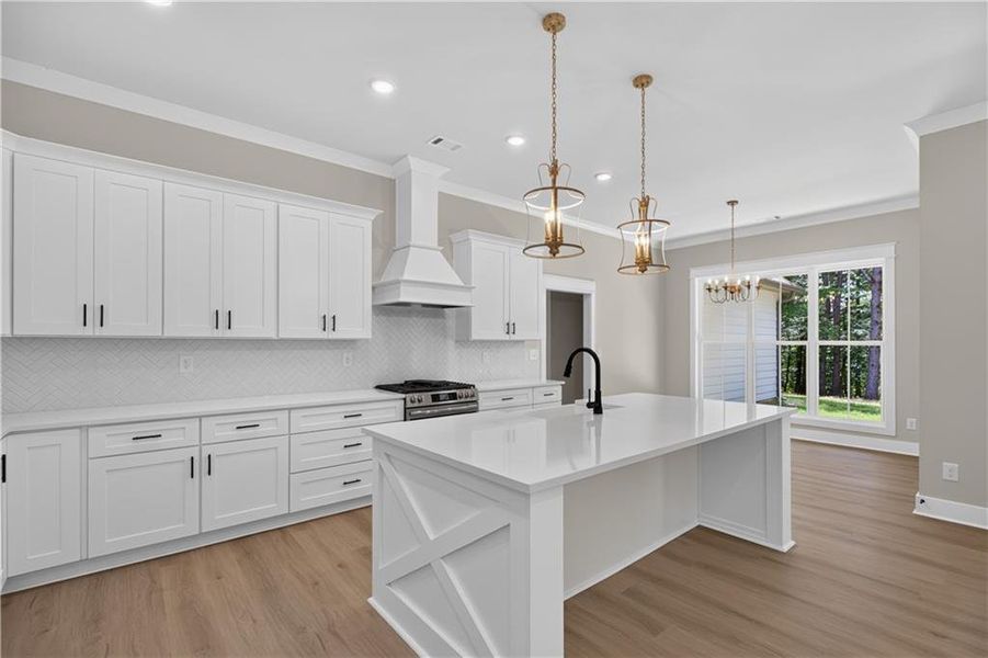 Furnished interior view inside a new home in , Buchanan (Image 8).