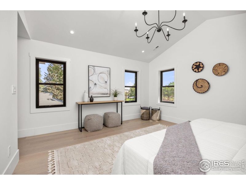 Primary Bedroom with Views of Pirates Park