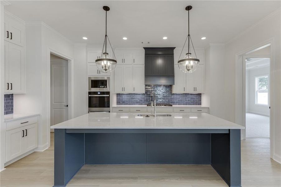 Furnished interior view inside a new home in , Cumming (Image 11).