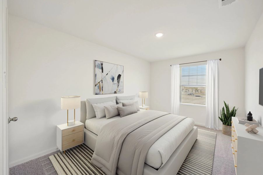 Representative furnished interior of a home built from the Solstice by Starlight Homes in Casteel, Bethlehem (Image 8).