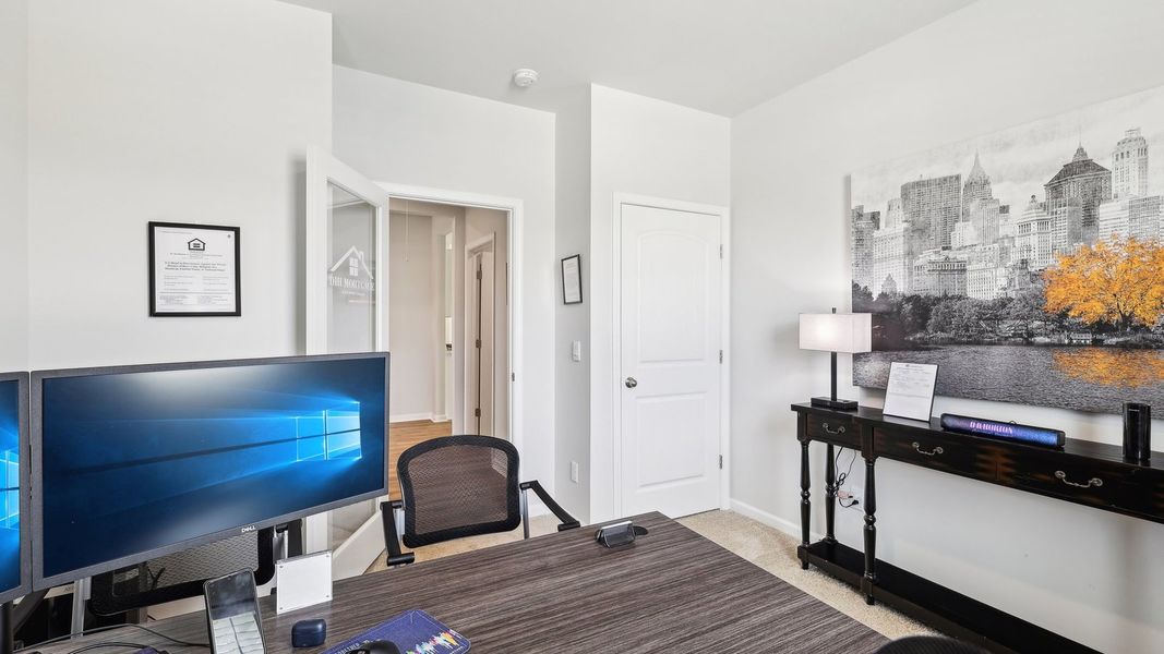 Furnished interior view inside a new home in Reserve at Hickory Ridge, Columbia (Image 35).