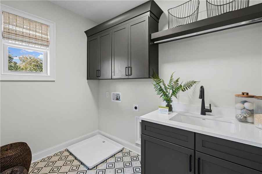 Furnished interior view inside a new home in Laurel View, Suwanee (Image 41).