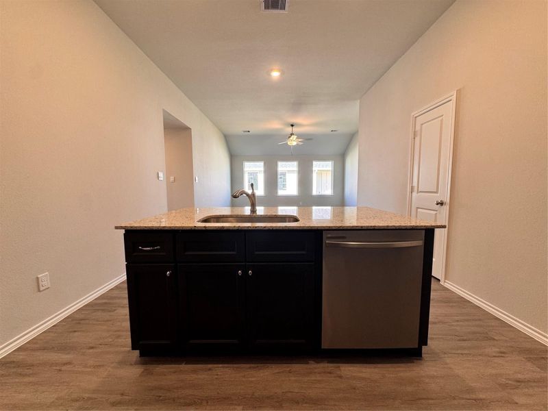 Furnished interior view inside a new home in Hill & Dale Ranch, Splendora (Image 6). Furnished interior view inside a new home in Hill & Dale Ranch, Splendora (Image 6).