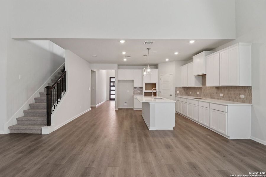 Spacious, unfurnished interior of a new home in Arcadia Ridge - Classic Series, San Antonio (Image 30). Spacious, unfurnished interior of a new home in Arcadia Ridge - Classic Series, San Antonio (Image 30).
