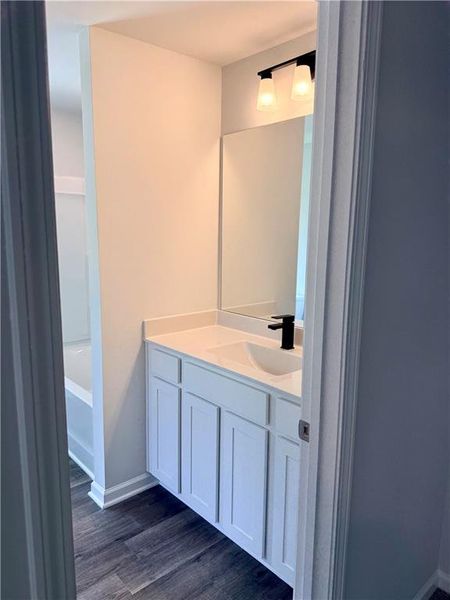 Furnished interior view inside a new home in , Atlanta (Image 6).