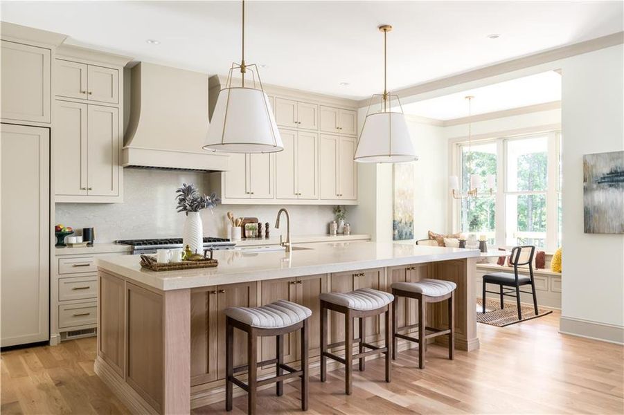 Furnished interior view inside a new home in , Woodstock (Image 35).