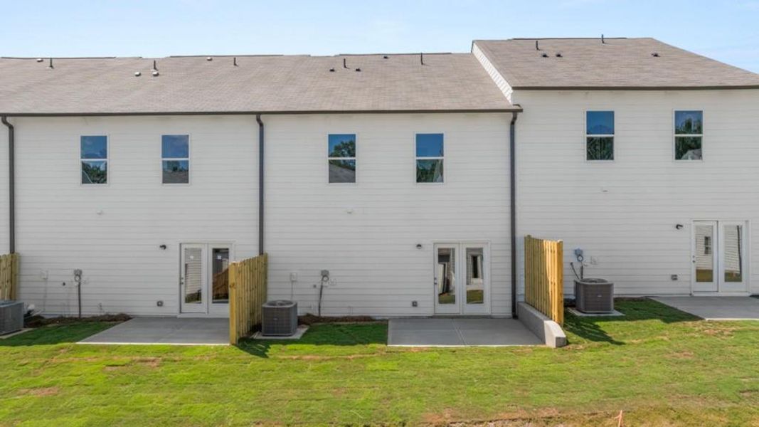 Exterior details and patio area of a home in Rolling Meadows, Jasper (Image 3).