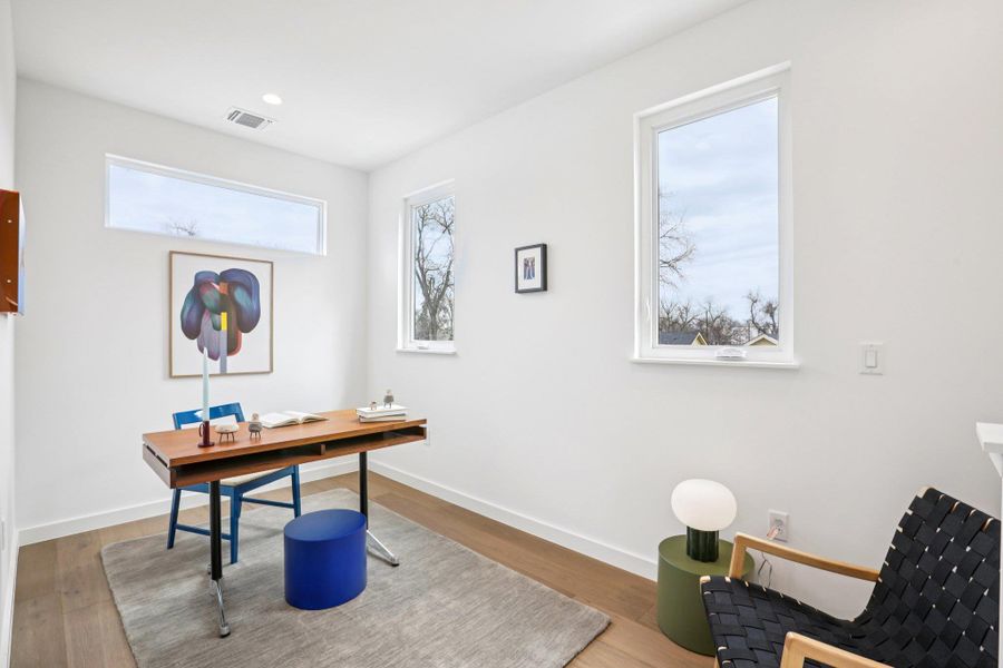 Furnished interior view inside a new home in , Austin (Image 17).