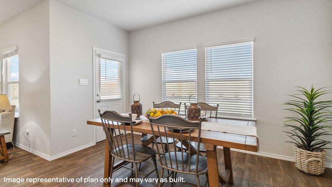 Furnished interior view inside a new home in Blue Ridge Ranch, San Antonio (Image 11).