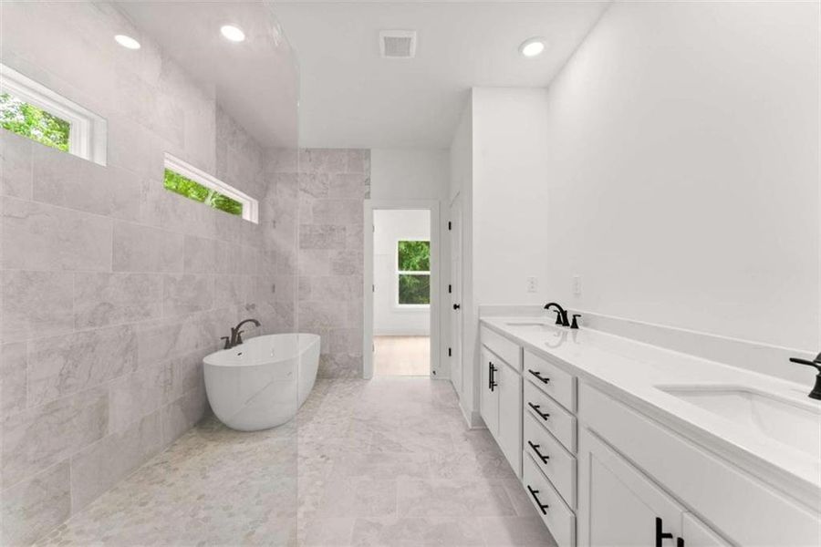 Furnished interior view inside a new home in , Maysville (Image 13).