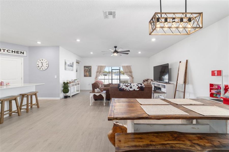 Furnished interior view inside a new home in Millwood, Ocala (Image 8).