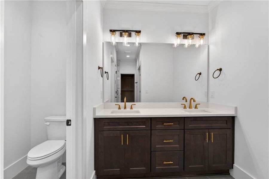 Furnished interior view inside a new home in , Ellijay (Image 6).