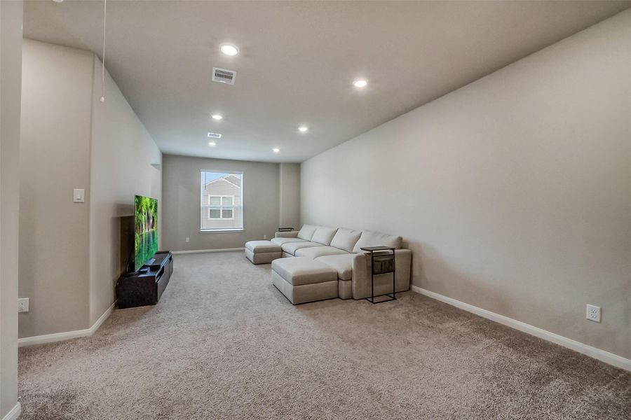 Furnished interior view inside a new home in , Houston (Image 12).