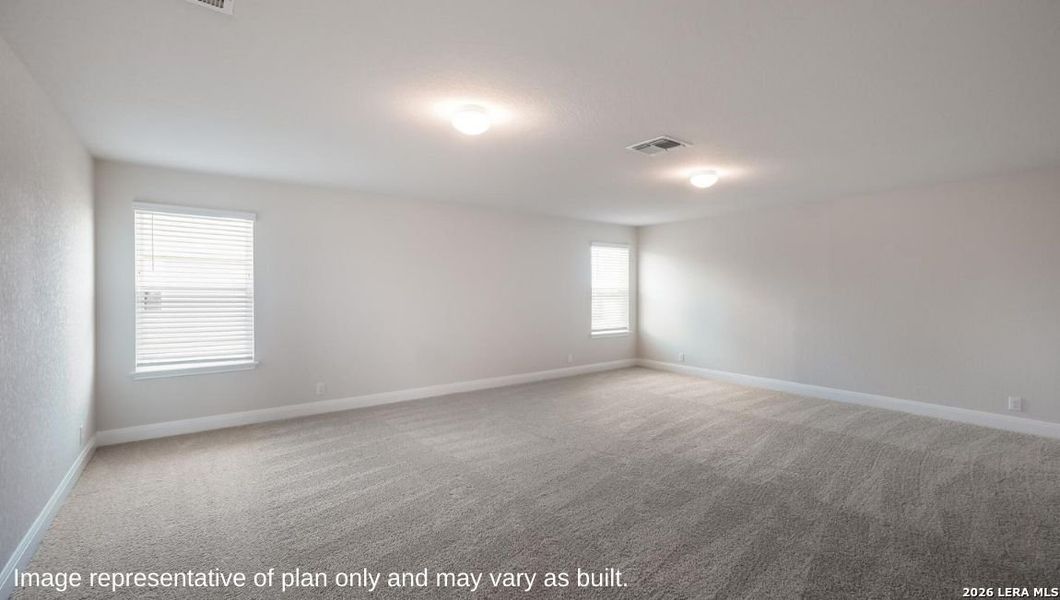 Spacious, unfurnished interior of a new home in Veranda, San Antonio (Image 14).