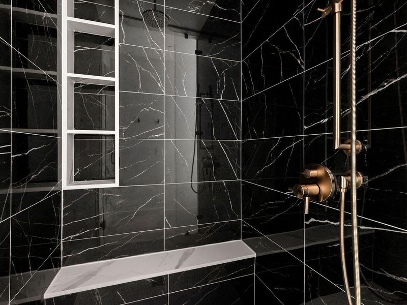 Close-up of interior finishes inside a home in The Colorfield, Austin (Image 14).