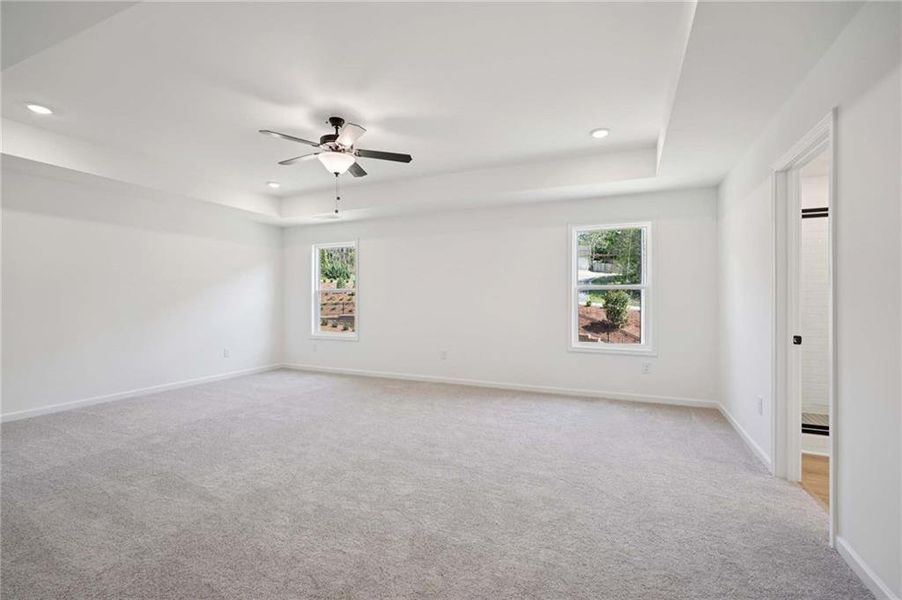 Spacious, unfurnished interior of a new home in Arbors at Richland Creek, Buford (Image 18).