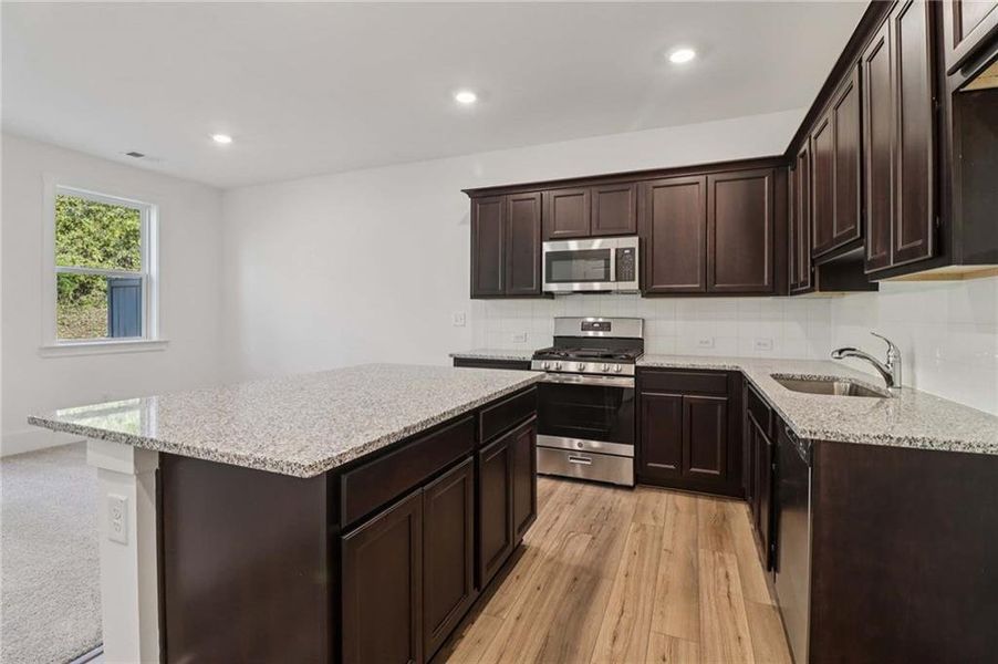 Furnished interior view inside a new home in Park Vue, Atlanta (Image 7). Furnished interior view inside a new home in Park Vue, Atlanta (Image 7).