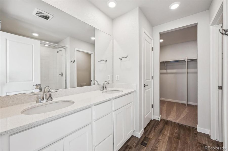 Furnished interior view inside a new home in Legato, Commerce City (Image 10). Furnished interior view inside a new home in Legato, Commerce City (Image 10).