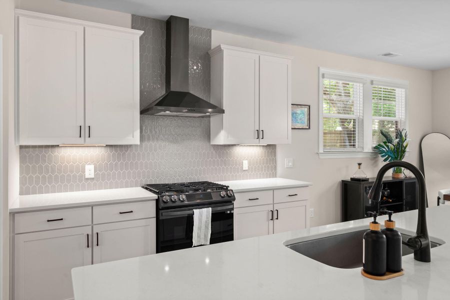 Furnished interior view inside a new home in , Mount Pleasant (Image 26).