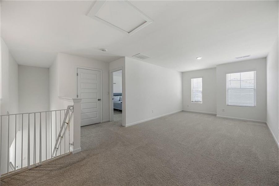 Spacious, unfurnished interior of a new home in The Enclave at Flat Rock Hills, Stonecrest (Image 24).