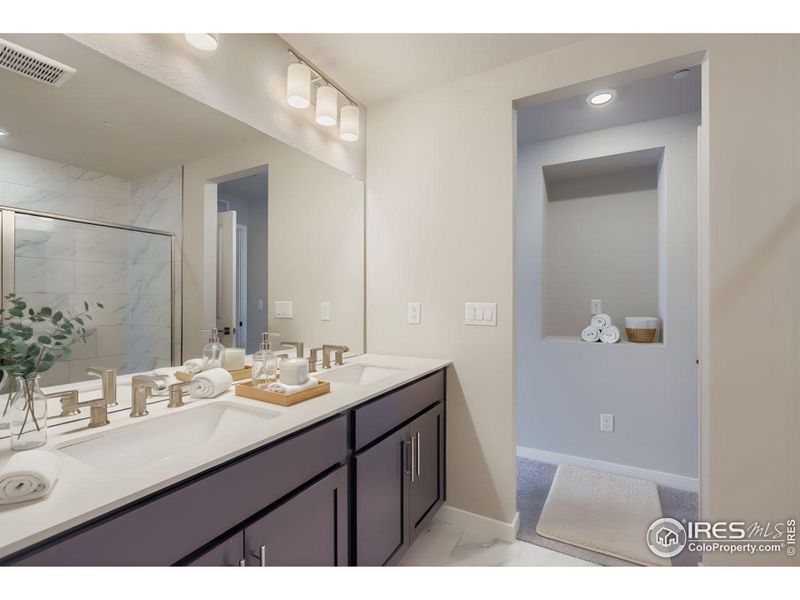 Featuring dual vanities Featuring dual vanities