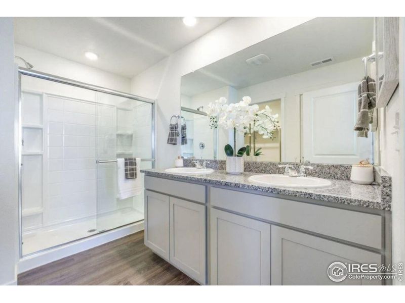 Furnished interior view inside a new home in Fossil Creek Ranch, Windsor (Image 12).
