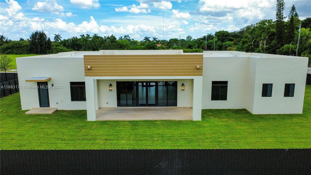Exterior details and patio area of a home in , Homestead (Image 2). Exterior details and patio area of a home in , Homestead (Image 2).