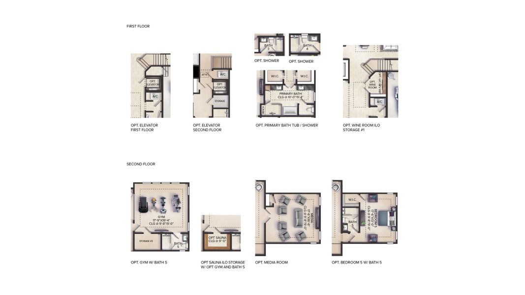Cardinal Floor Plan Options