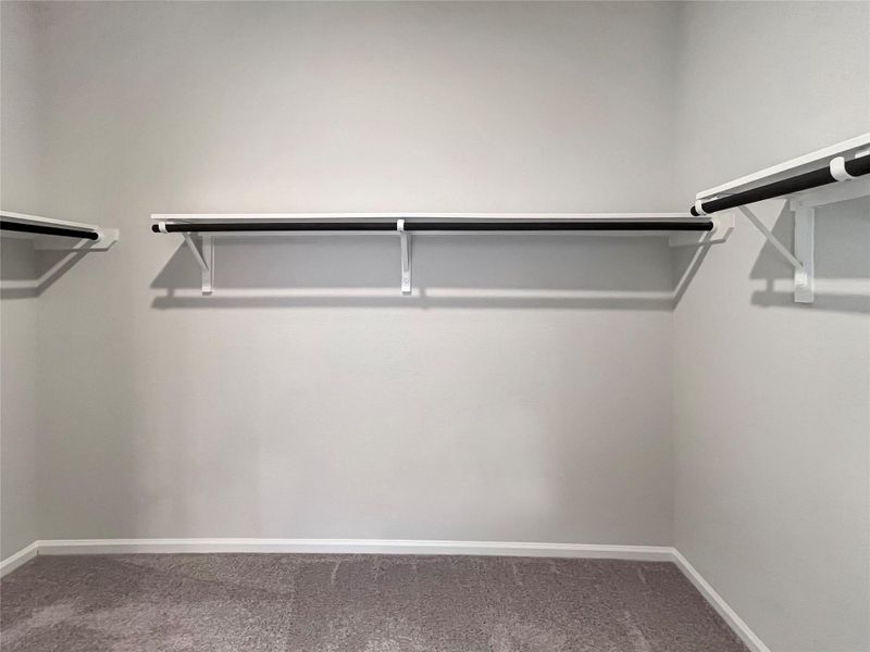 The Oakshire II- Primary Walk-in Closet The Oakshire II- Primary Walk-in Closet