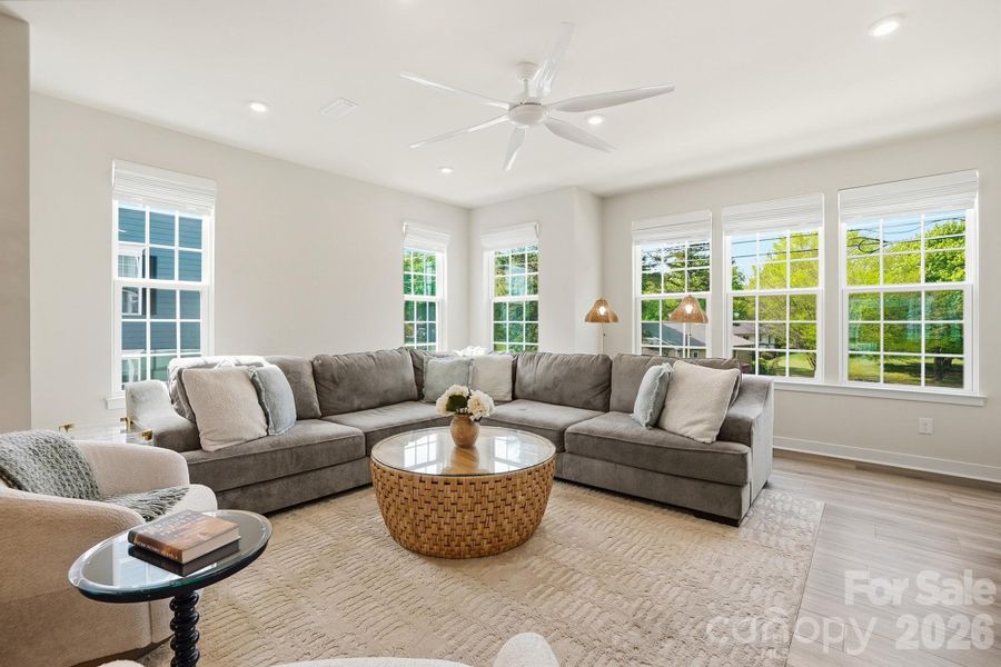 Furnished interior view inside a new home in Bailey Mills, Matthews (Image 12).