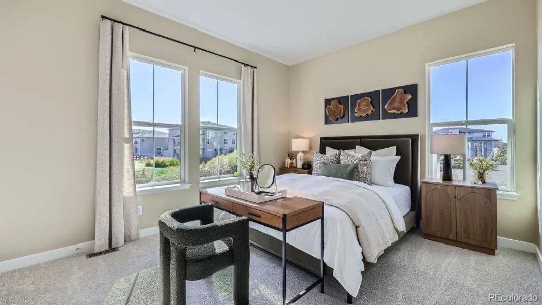 Furnished interior view inside a new home in Macanta: The Legends Collection, Castle Rock (Image 8).