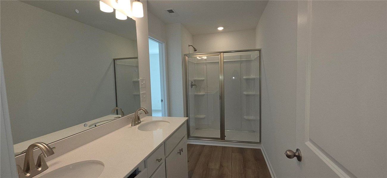Furnished interior view inside a new home in Meece Townhomes, Easley (Image 6).