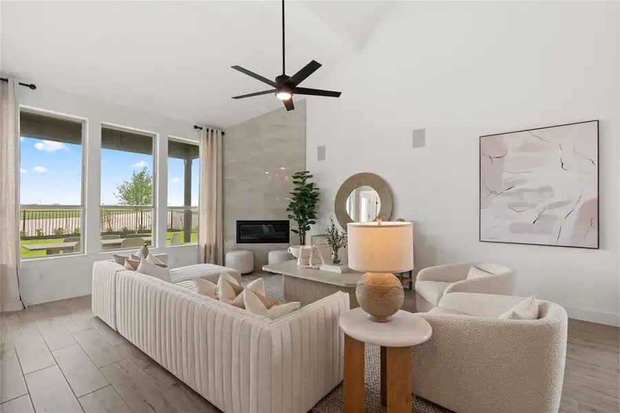 *Model Representation - Open concept throughout main living areas