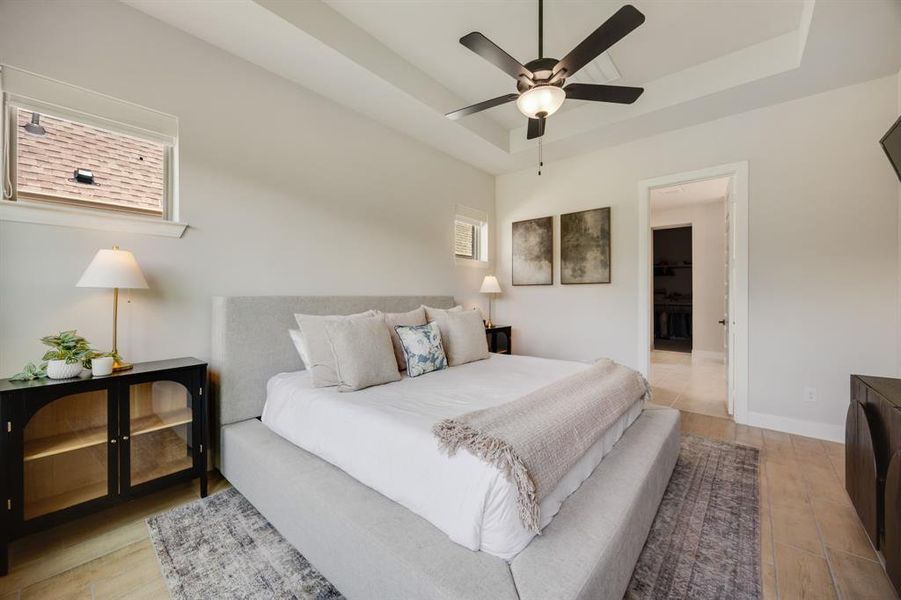 Furnished interior view inside a new home in Monterra - Classics, Fate (Image 9). Furnished interior view inside a new home in Monterra - Classics, Fate (Image 9).