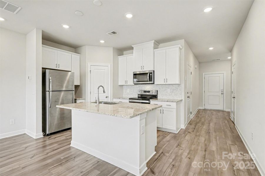 Furnished interior view inside a new home in , Kannapolis (Image 8).