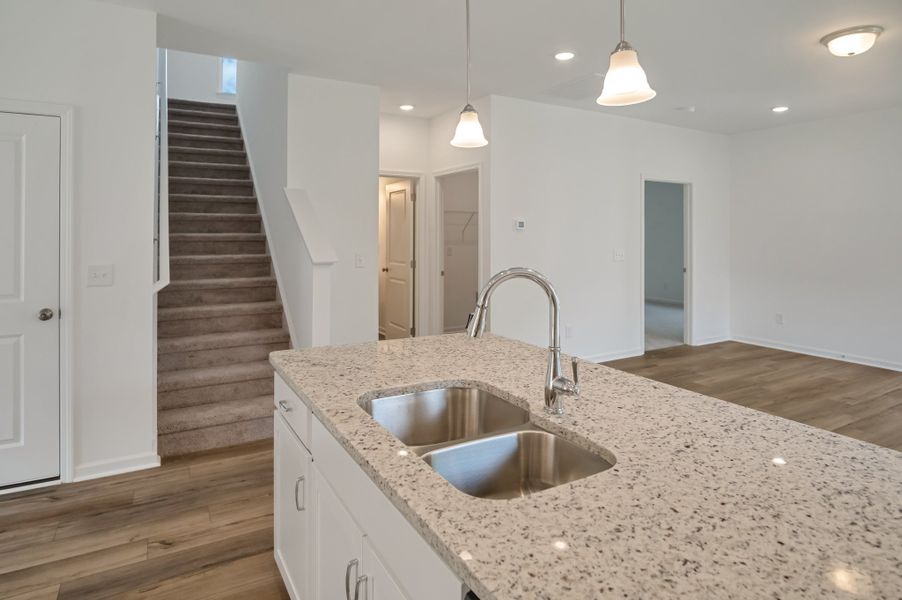 Furnished interior view inside a new home in Marlin Pointe, White House (Image 6).