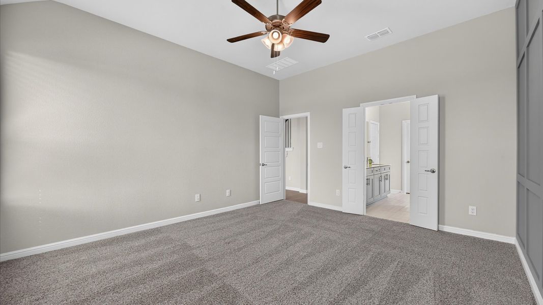 Representative unfurnished interior of a home built from the The Palm by D.R. Horton in Morningstar, Aledo (Image 27). Representative unfurnished interior of a home built from the The Palm by D.R. Horton in Morningstar, Aledo (Image 27).