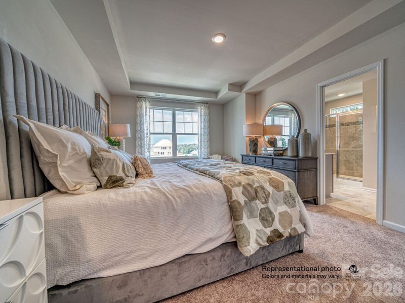 Furnished interior view inside a new home in Redhawk, Belmont (Image 6).
