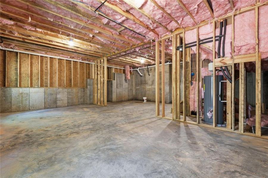 In-progress construction of a new home in , Ellenwood, GA (Image 37).