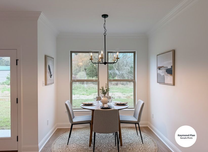 Furnished interior view inside a new home in Houston Place, Crestview (Image 5).