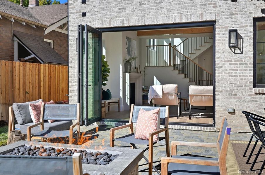 Furnished interior view inside a new home in , Denver (Image 34).