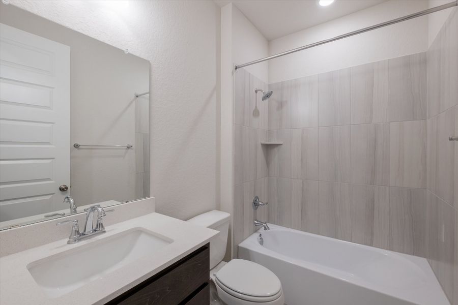 Furnished interior view inside a new home in Veramendi, New Braunfels (Image 11). Furnished interior view inside a new home in Veramendi, New Braunfels (Image 11).