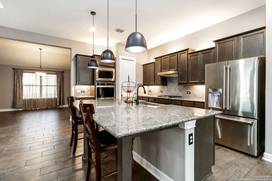 Furnished interior view inside a new home in The Preserve at Singing Hills 50's, Spring Branch (Image 13).