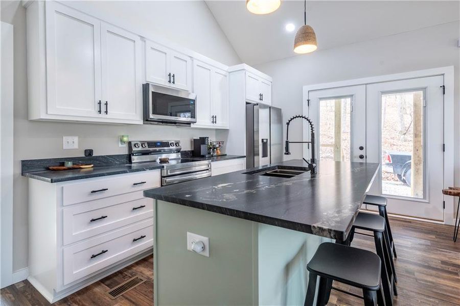 Furnished interior view inside a new home in , Jasper (Image 30). Furnished interior view inside a new home in , Jasper (Image 30).