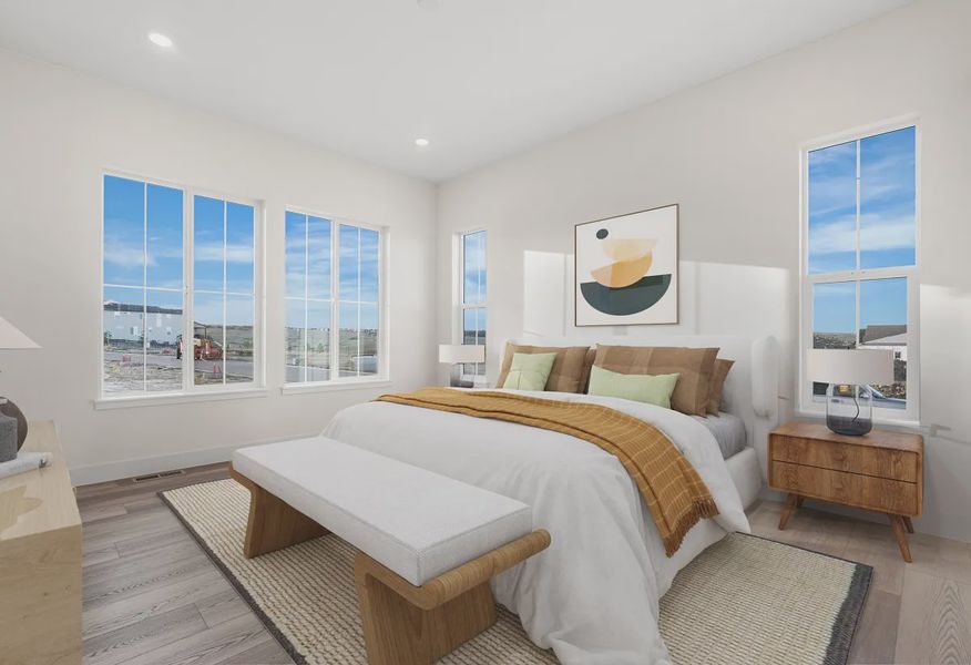 Homesite 50 Primary Bedroom - Virtually Staged - 6 of 9