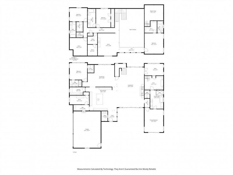 2D floor plan layout of this home in , Dallas, TX (Image 6).