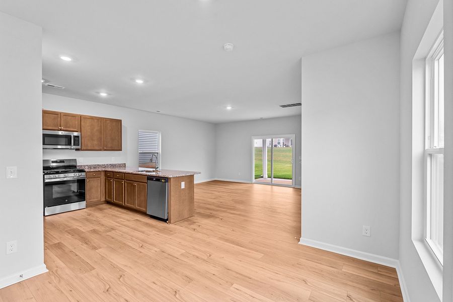 Furnished interior view inside a new home in Hanes Lake, Winston-Salem (Image 7).