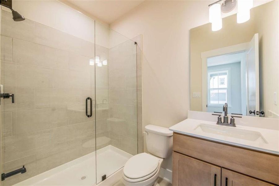 Furnished interior view inside a new home in The Paddocks at Doc Hughes, Buford (Image 16).