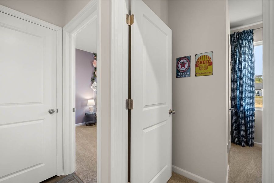 Representative furnished interior of a home built from the Calloway 3 by D.R. Horton in Byrd Village, Graniteville (Image 25).