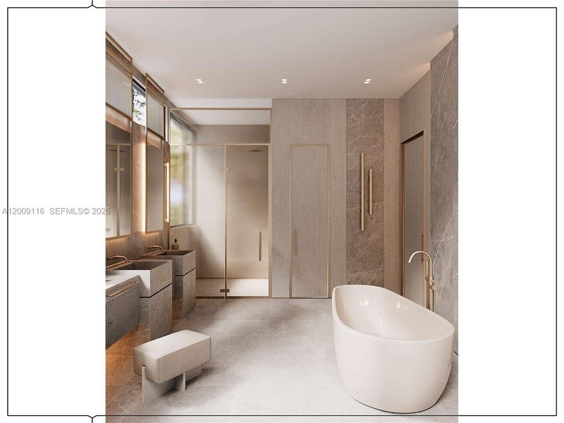 Furnished interior view inside a new home in , Golden Beach (Image 11).